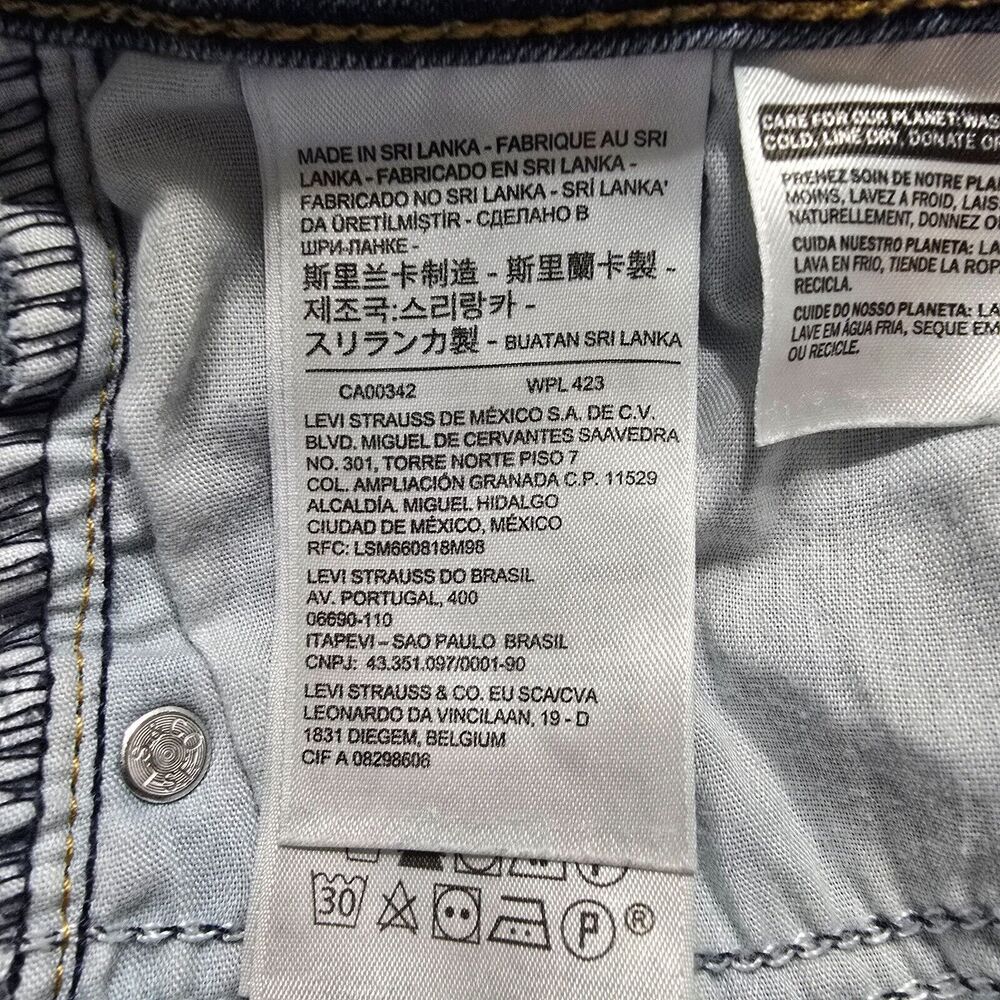 Levi’s 721 High Rise Skinny Jeans Women Size 29 - Picture 6 of 8